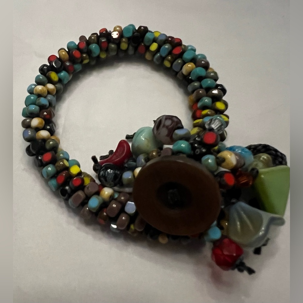 Kumihimo bracelet 7”